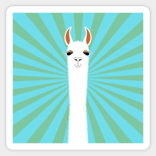 Flamboyant Llama Sticker